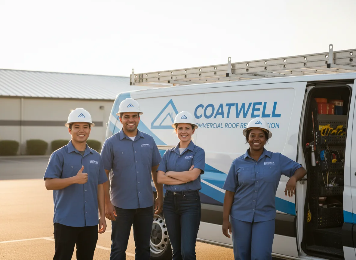 Commercial roof coating company in Latty, OH